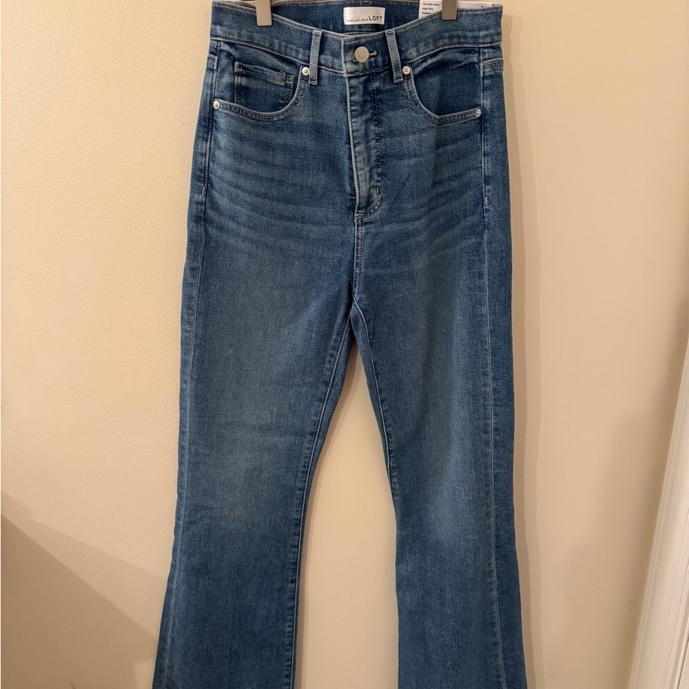 LOFT Blue Flare Jeans
